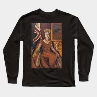 Steampunk Queen Victoria Long Sleeve T-Shirt